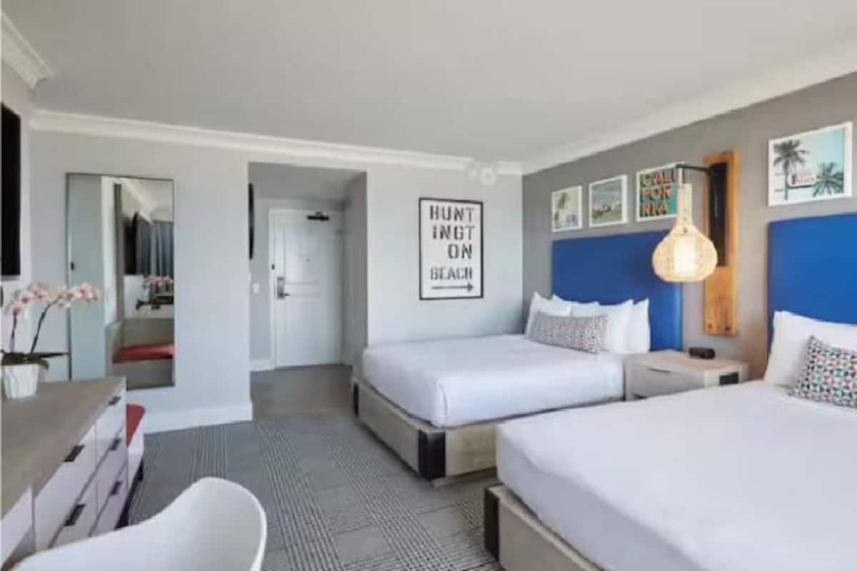 Premium bedding, pillow-top beds, in-room safe, iron/ironing board