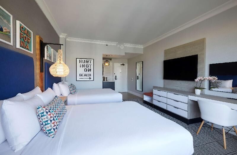 Premium bedding, pillow-top beds, in-room safe, iron/ironing board