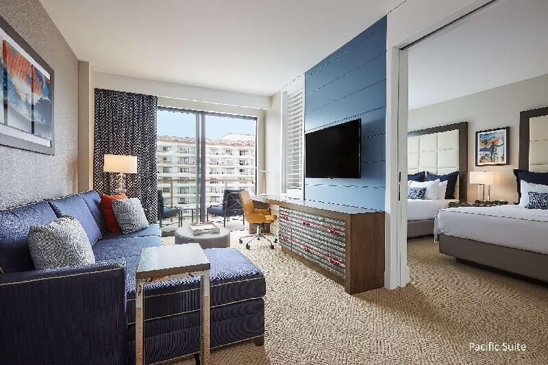 Premium bedding, pillow-top beds, in-room safe, iron/ironing board