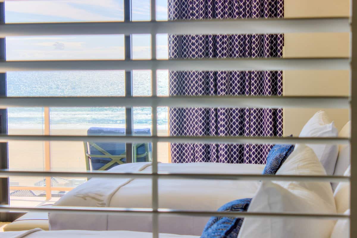 Room, 2 Queen Beds, Oceanfront (Twin Dolphin Tower) | Premium bedding, pillowtop beds, in-room safe, iron/ironing board