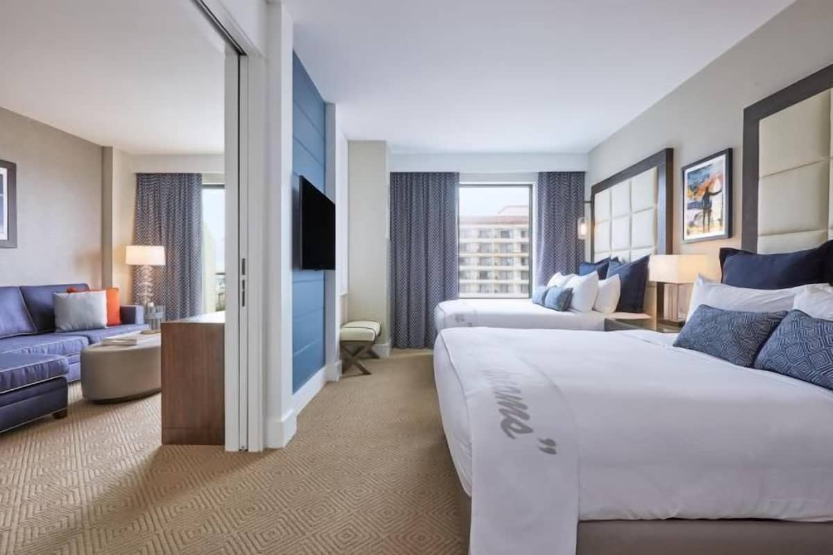 1 bedroom, premium bedding, pillowtop beds, in-room safe