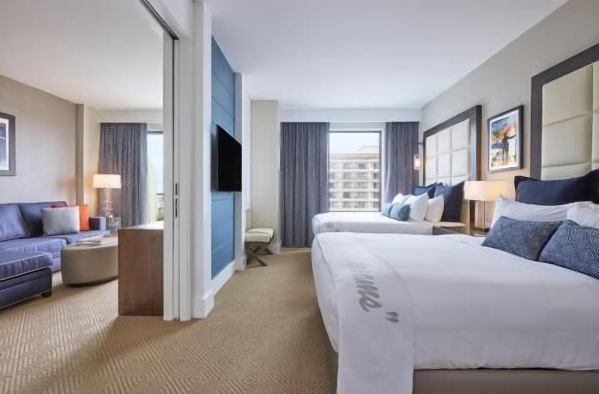 Premium bedding, pillowtop beds, in-room safe, iron/ironing board