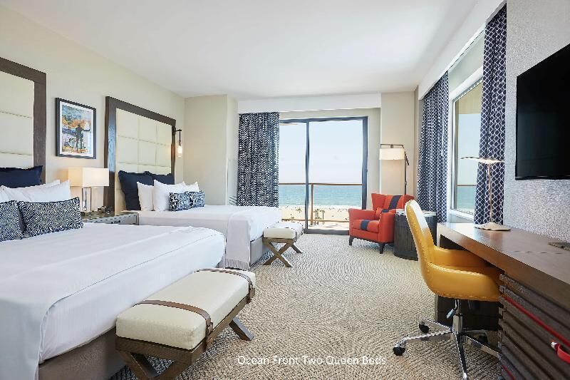 Premium bedding, pillow-top beds, in-room safe, iron/ironing board