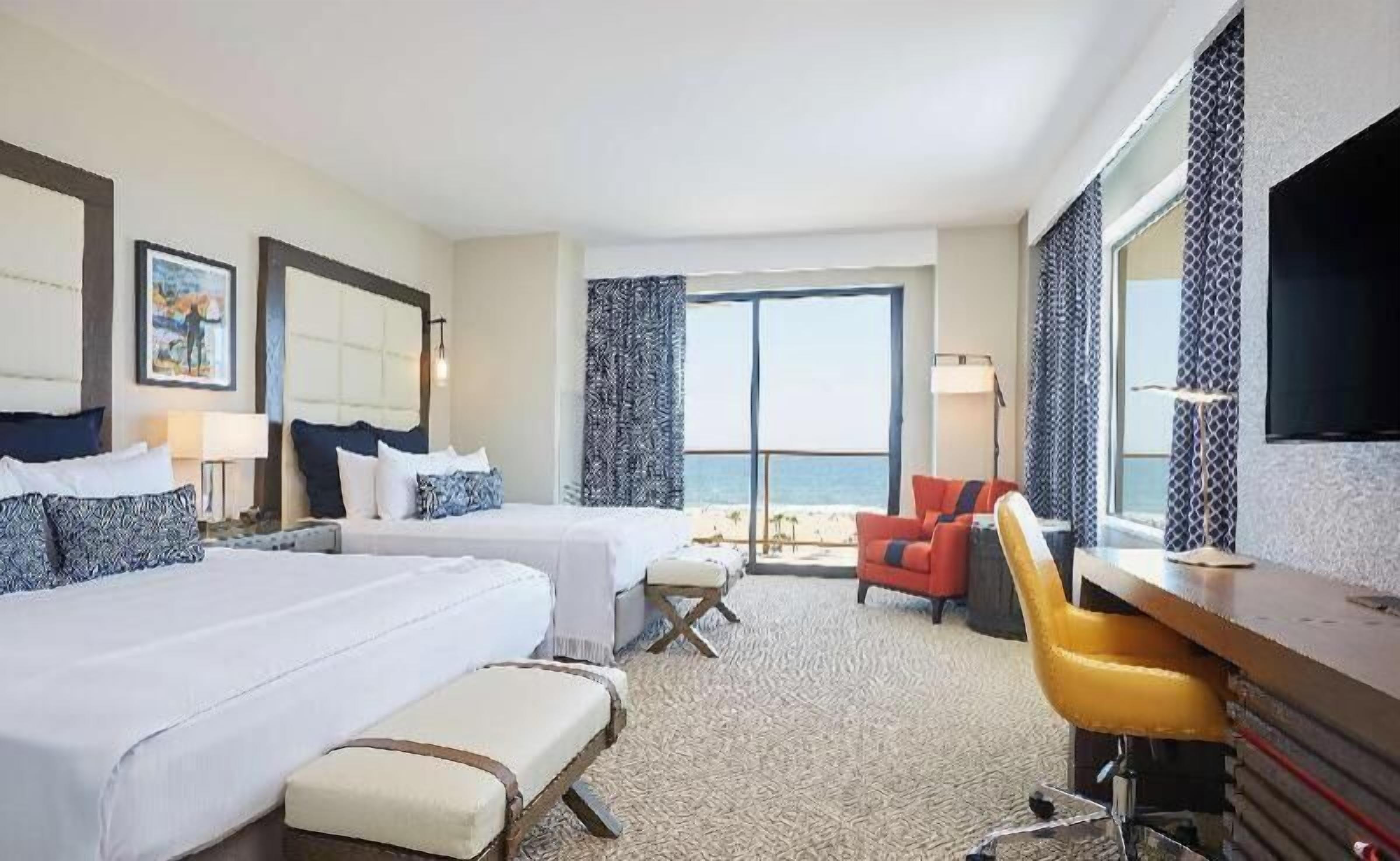 Premium bedding, pillow-top beds, in-room safe, iron/ironing board