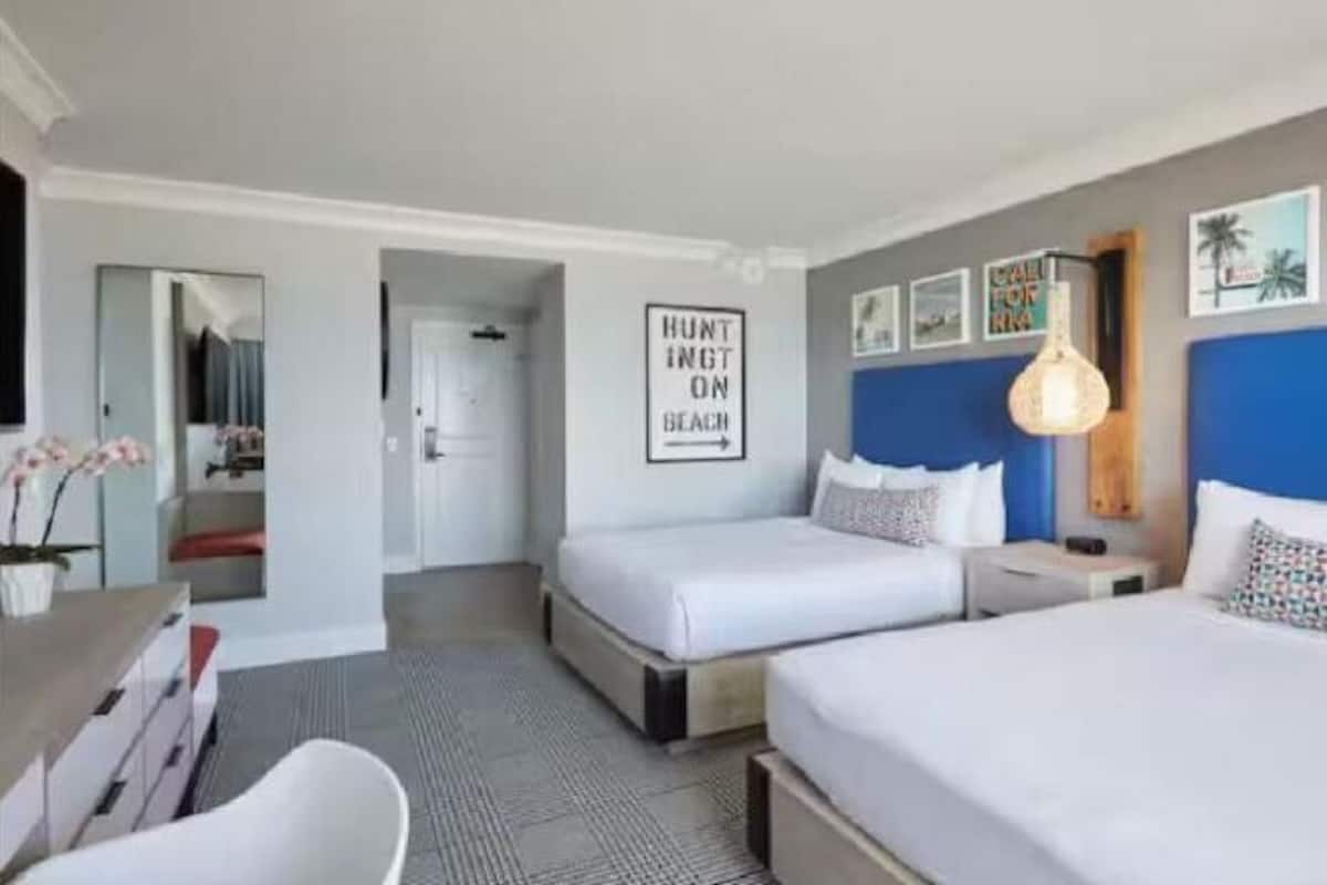Premium bedding, pillowtop beds, in-room safe, iron/ironing board