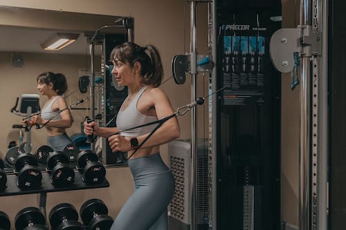 Fitnessbereich