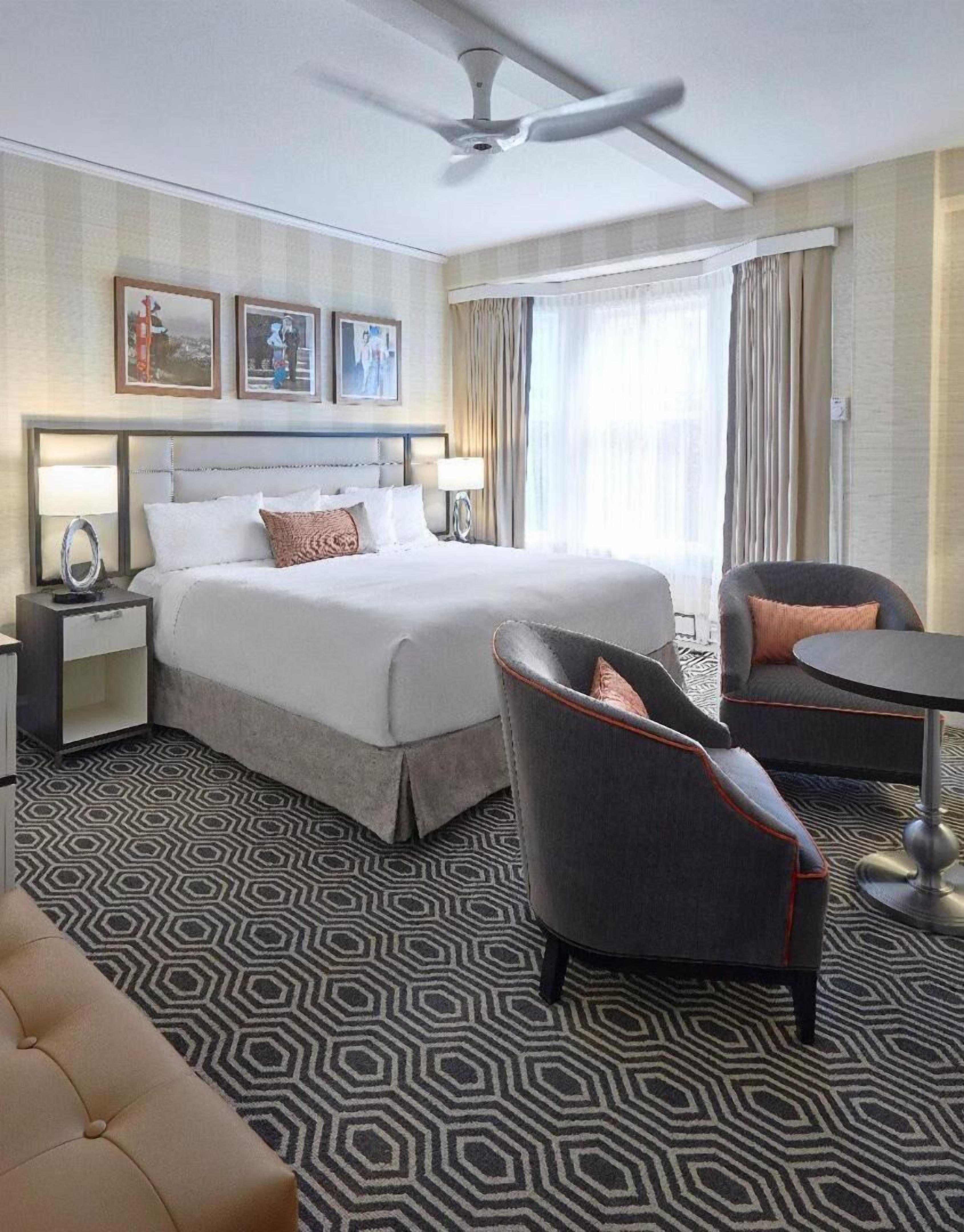 premium bedding, pillow-top beds, in-room safe, desk