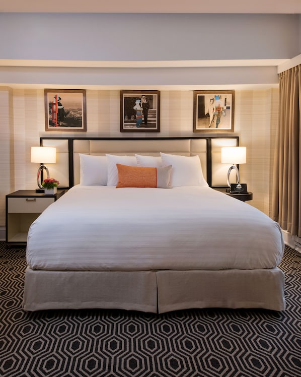 Superior Room, 1 King Bed, Accessible | Premium bedding, pillowtop beds, in-room safe, desk