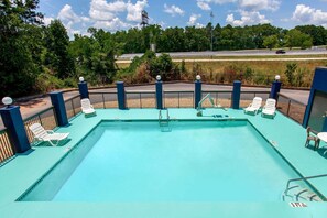 Seasonal outdoor pool