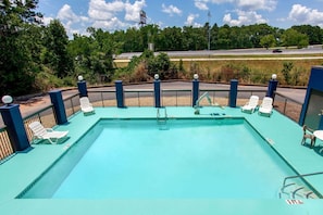Seasonal outdoor pool