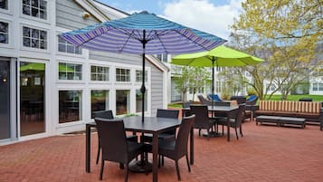 Vue depuis lâhĂ©bergement