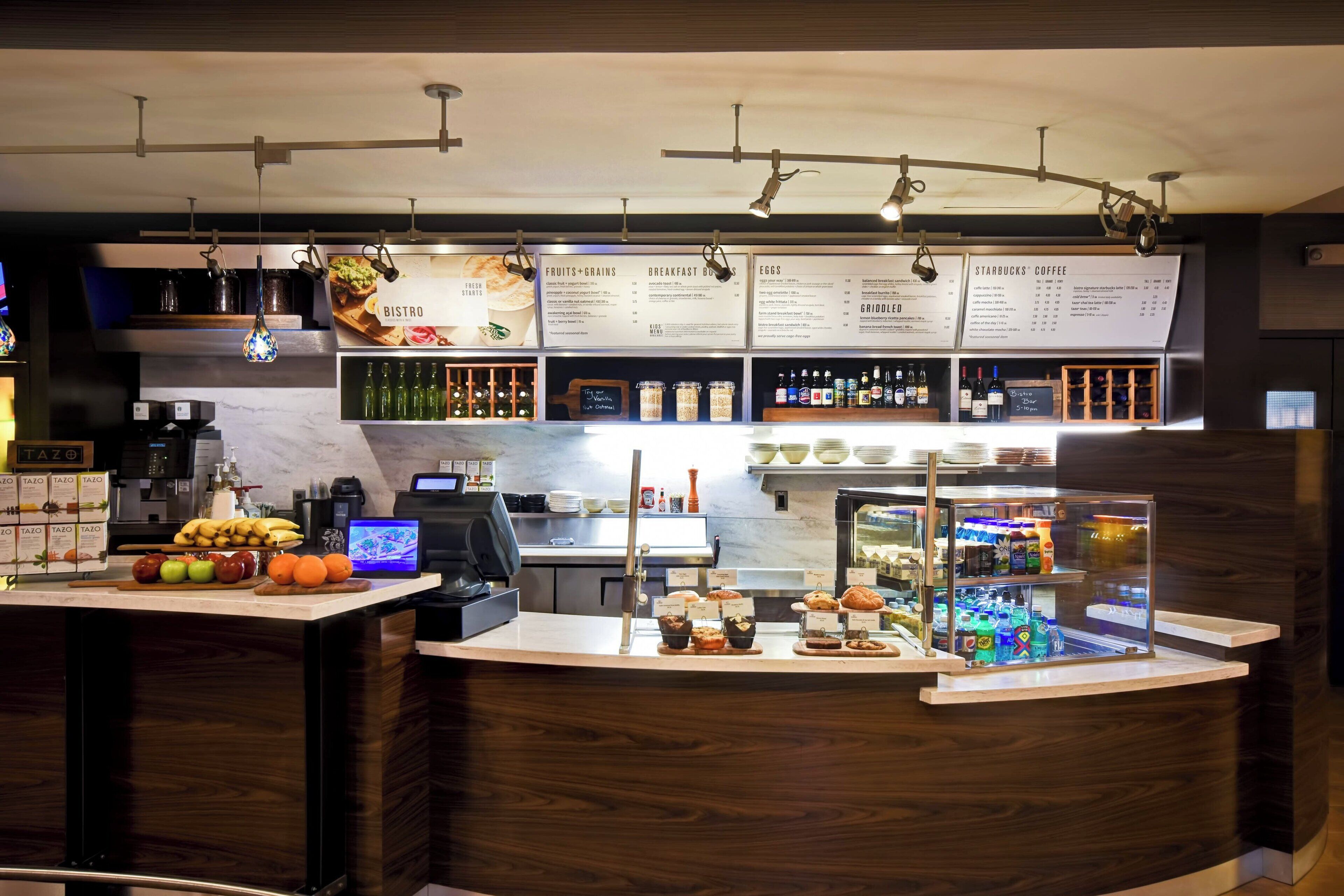 Se sirven desayunos y cocina americana 