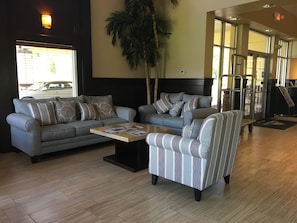 Lobby sitting area