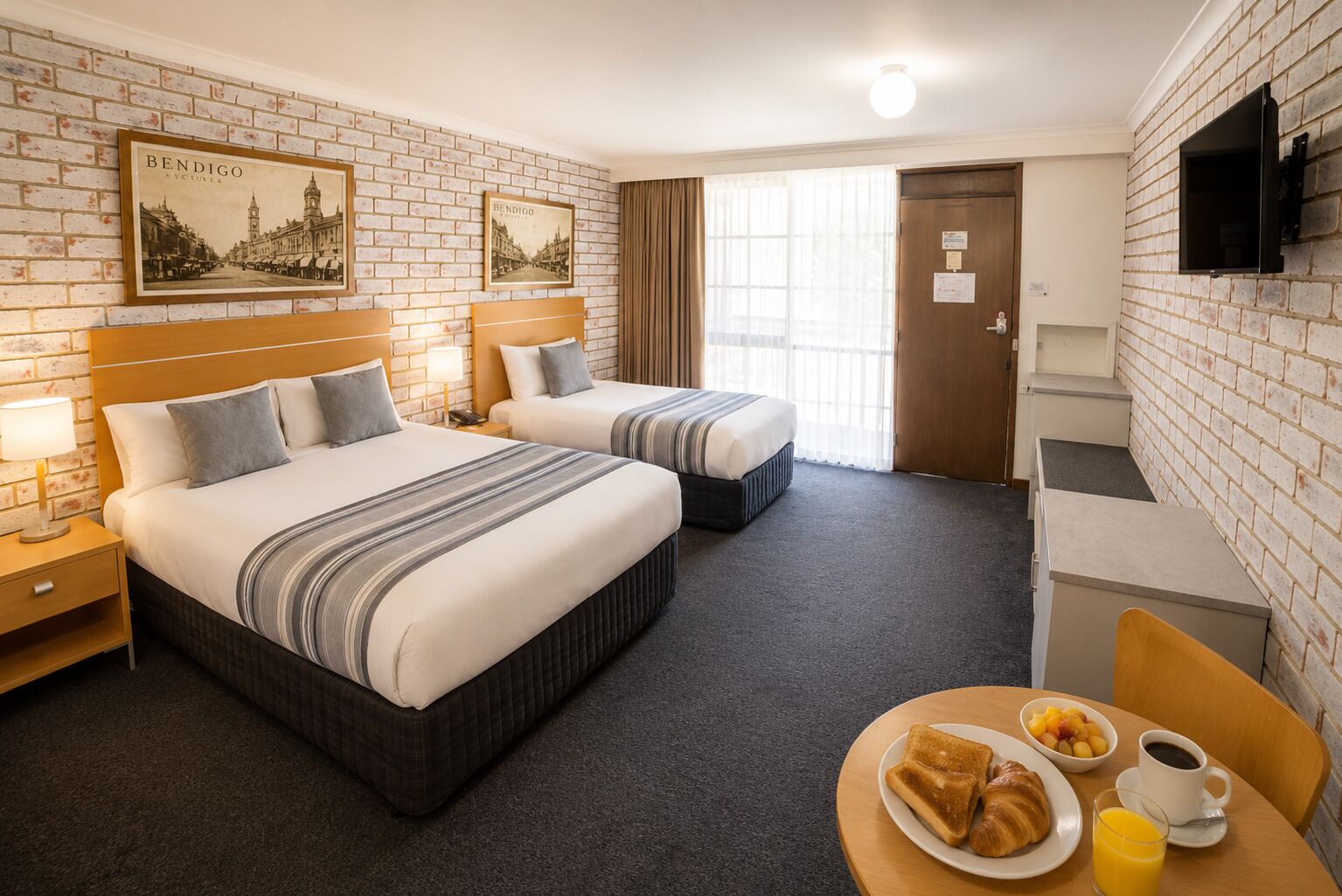 In-room safe, laptop workspace, iron/ironing board, cribs (surcharge)