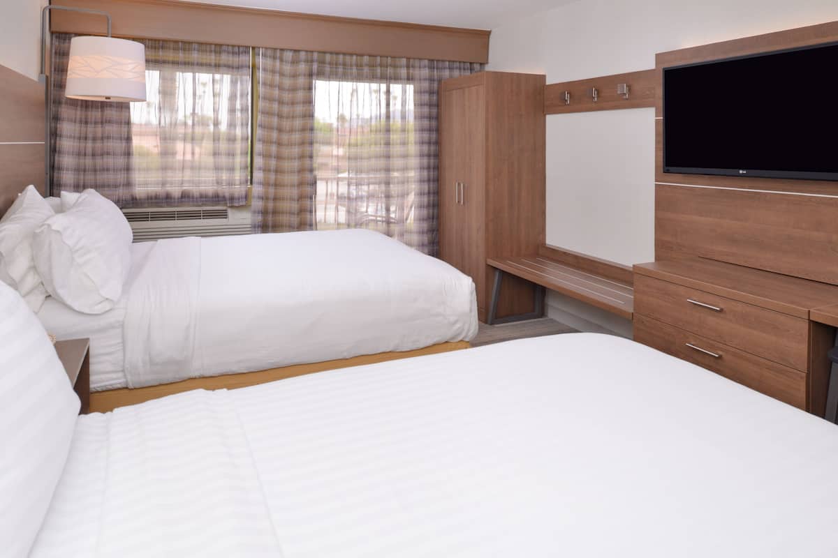 In-room safe, desk, laptop workspace, iron/ironing board
