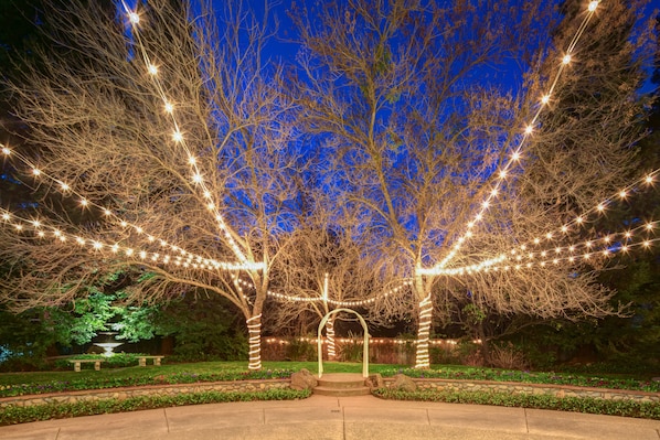 Área de bodas al aire libre