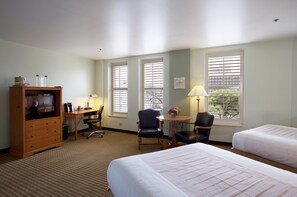 Deluxe Room, 2 Queen Beds | In-room safe, desk, iron/ironing board, free cots/infant beds