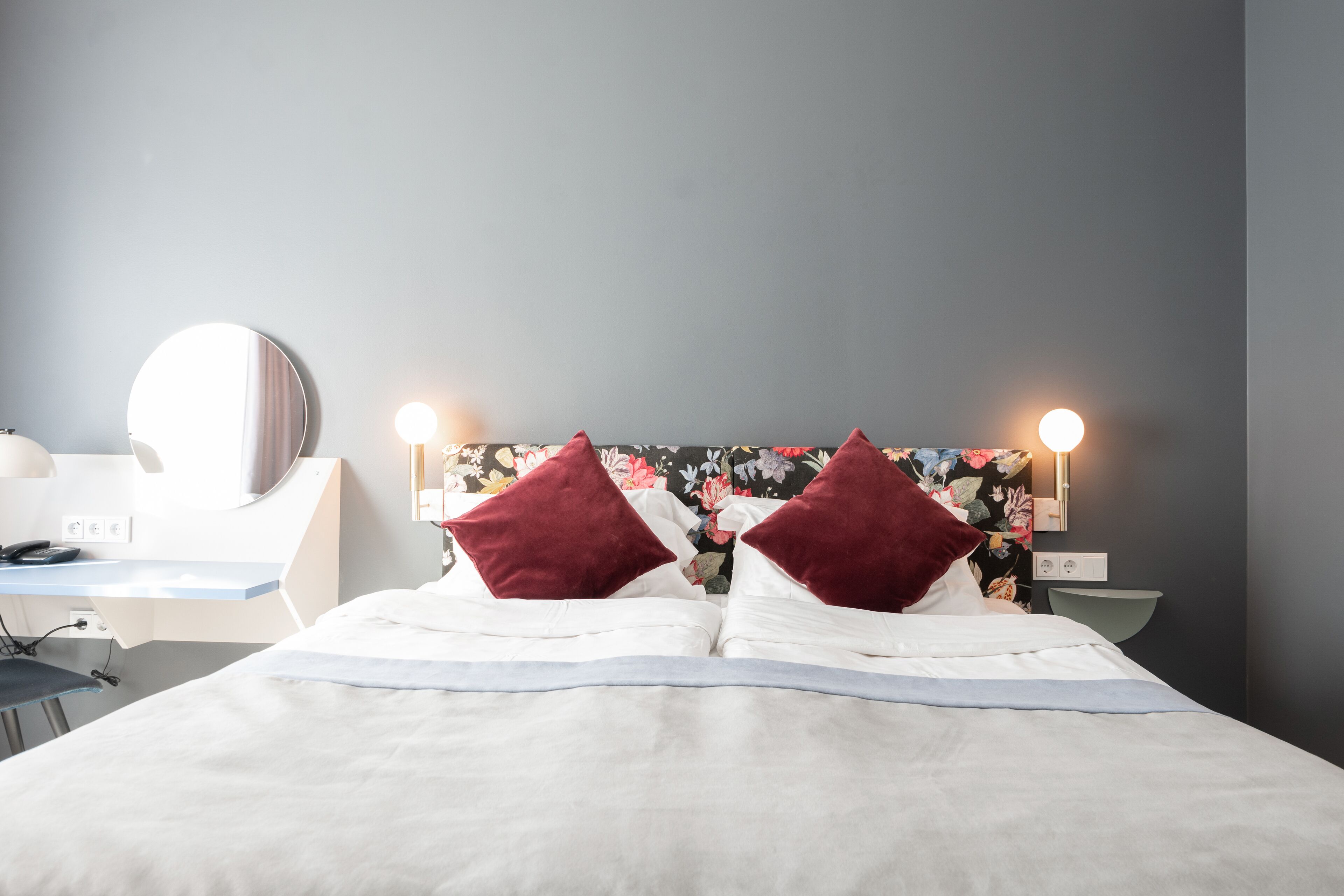 superior double or twin room | minibar, in-room safe, desk, laptop workspace