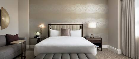 Premium bedding, pillowtop beds, minibar, in-room safe