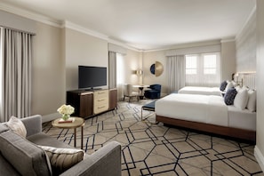 Chambre Majestueuse, 2 grands lits, non-fumeur, vue fleuve (Deluxe)