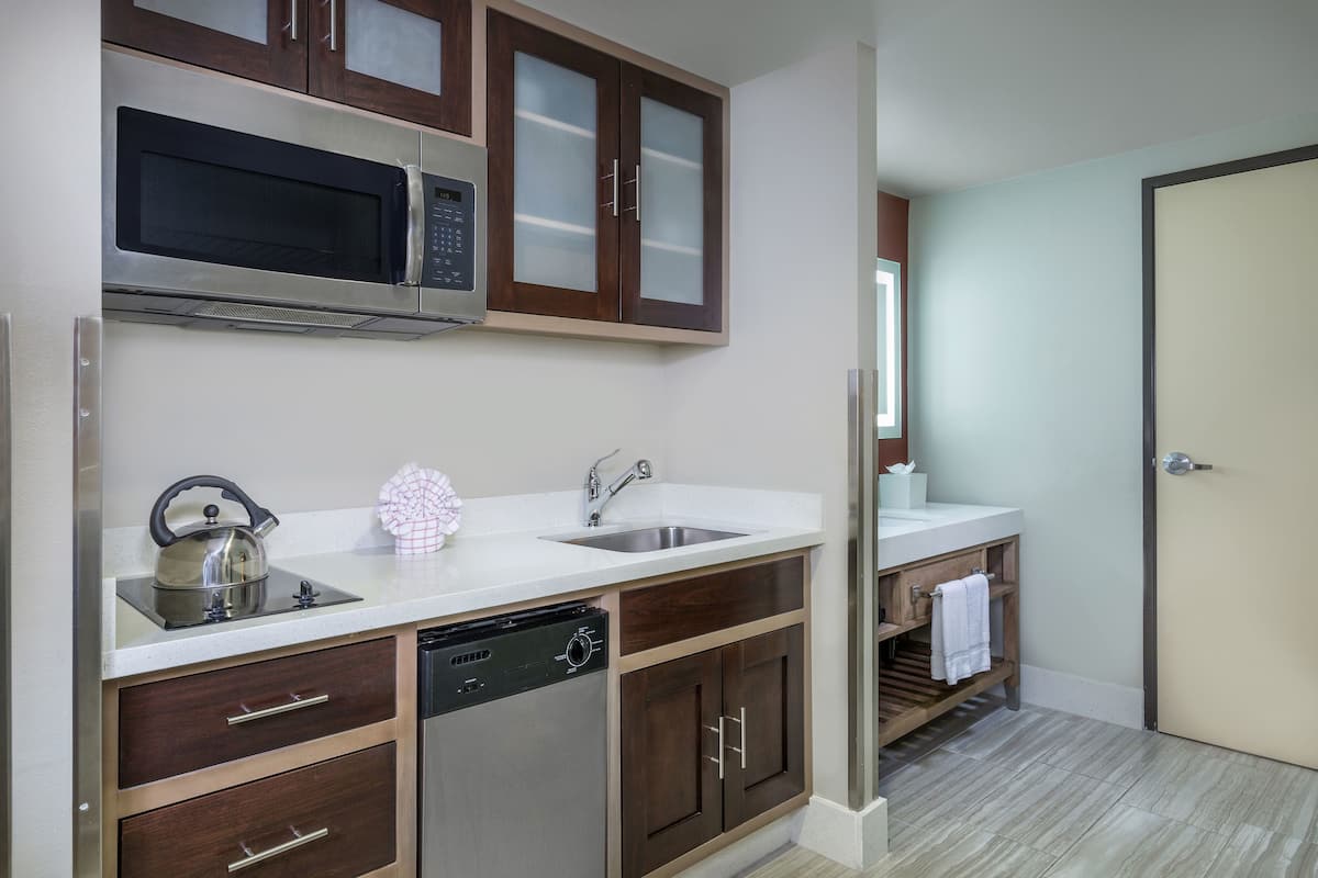 Fridge, microwave, eco-friendly cleaning products