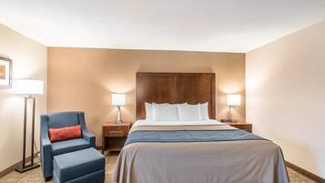 Phòng Tiêu chuẩn, 1 giường cỡ king, không hút thuốc | Bàn, màn/rèm cản sáng, bàn ủi/dụng cụ ủi quần áo