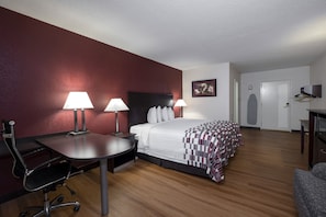 Superior Room, 1 King Bed (Smoke Free) | In-room safe, desk, laptop workspace, blackout drapes