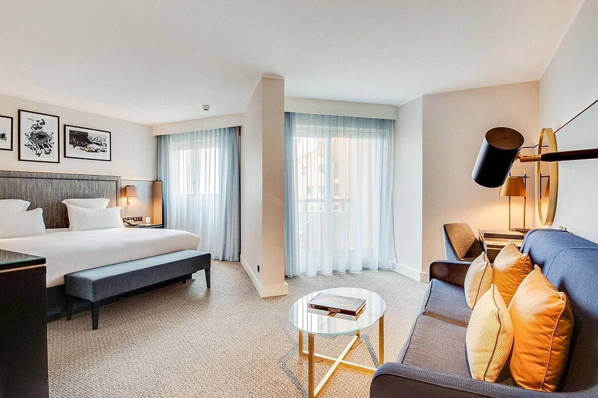 Sängtillbehör av högsta kvalitet, duntäcken och minibar