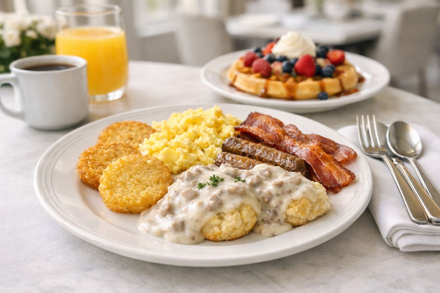 Desayuno buffet incluido todos los días 