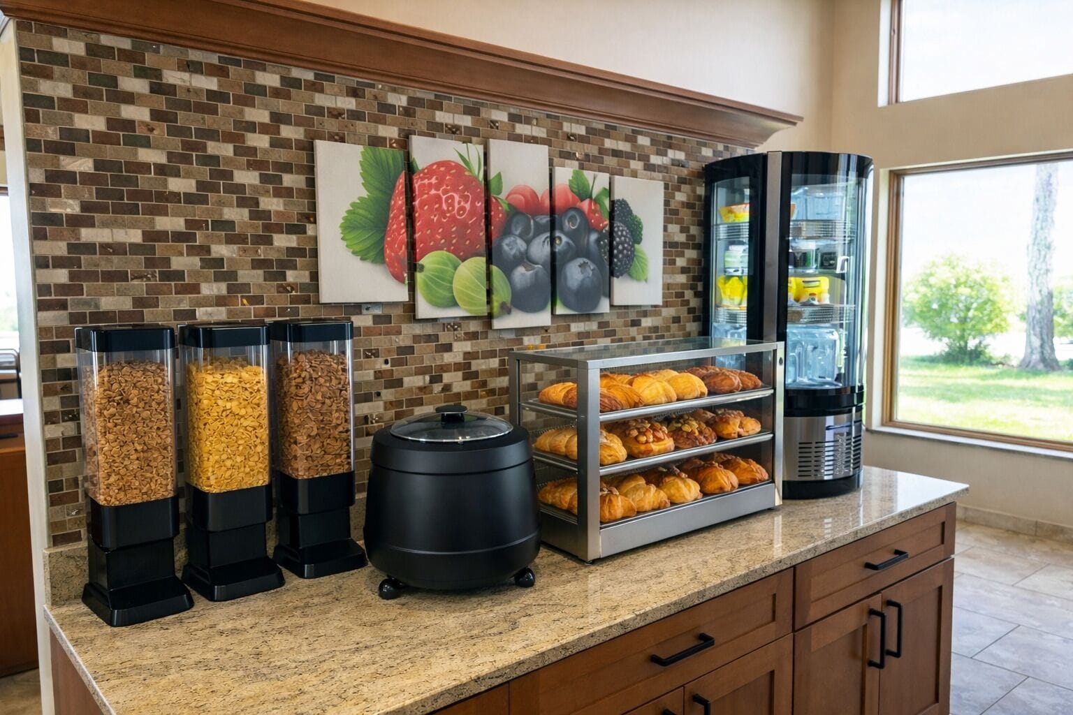 Desayuno buffet incluido todos los días 