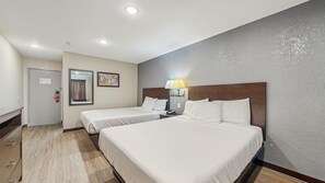 Blackout curtains, free WiFi, bed sheets