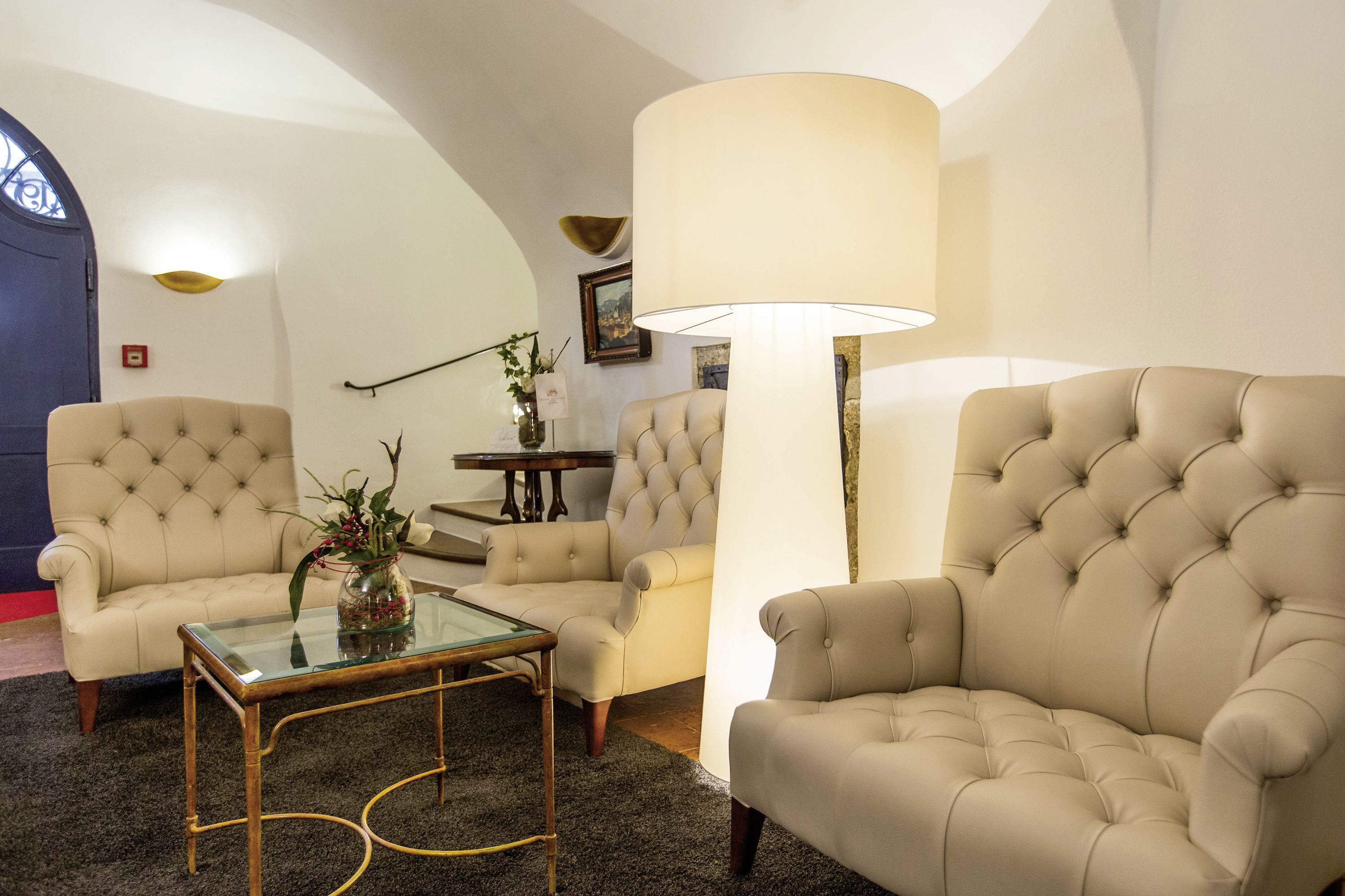 Àrea amb seients del vestíbul