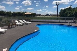 Seasonal outdoor pool