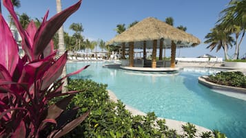 4 outdoor pools, cabanas (surcharge), pool umbrellas