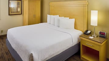 Ropa de cama de alta calidad y camas con pillow-top