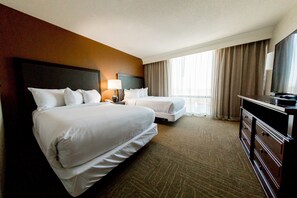 Egyptian cotton sheets, premium bedding, pillowtop beds, in-room safe