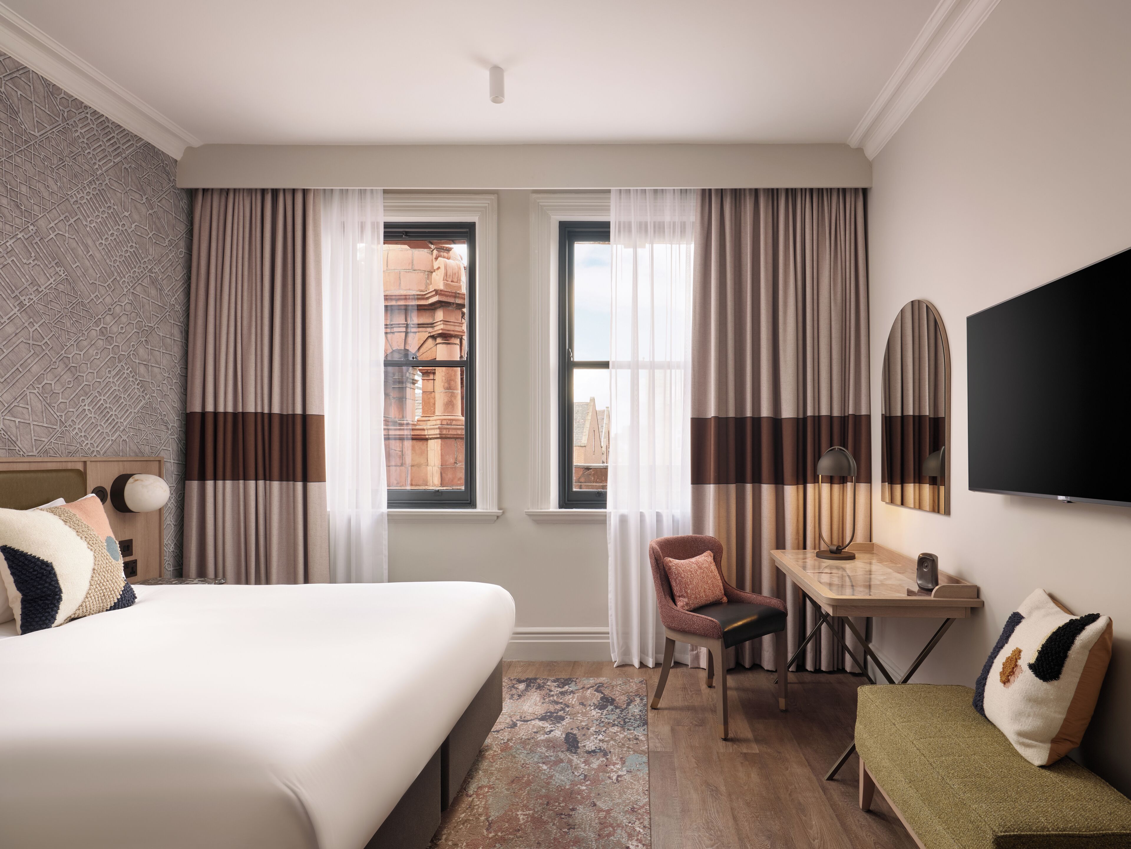 Superior Double Room | Hypo-allergenic bedding, in-room safe, desk, laptop workspace