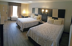 Desk, iron/ironing board, free WiFi, bed sheets
