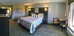 Desk, iron/ironing board, free WiFi, bed sheets