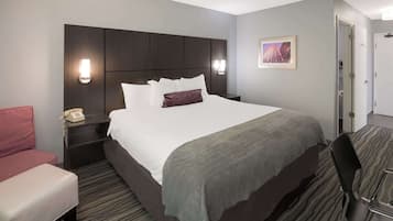 Premium bedding, desk, iron/ironing board, rollaway beds