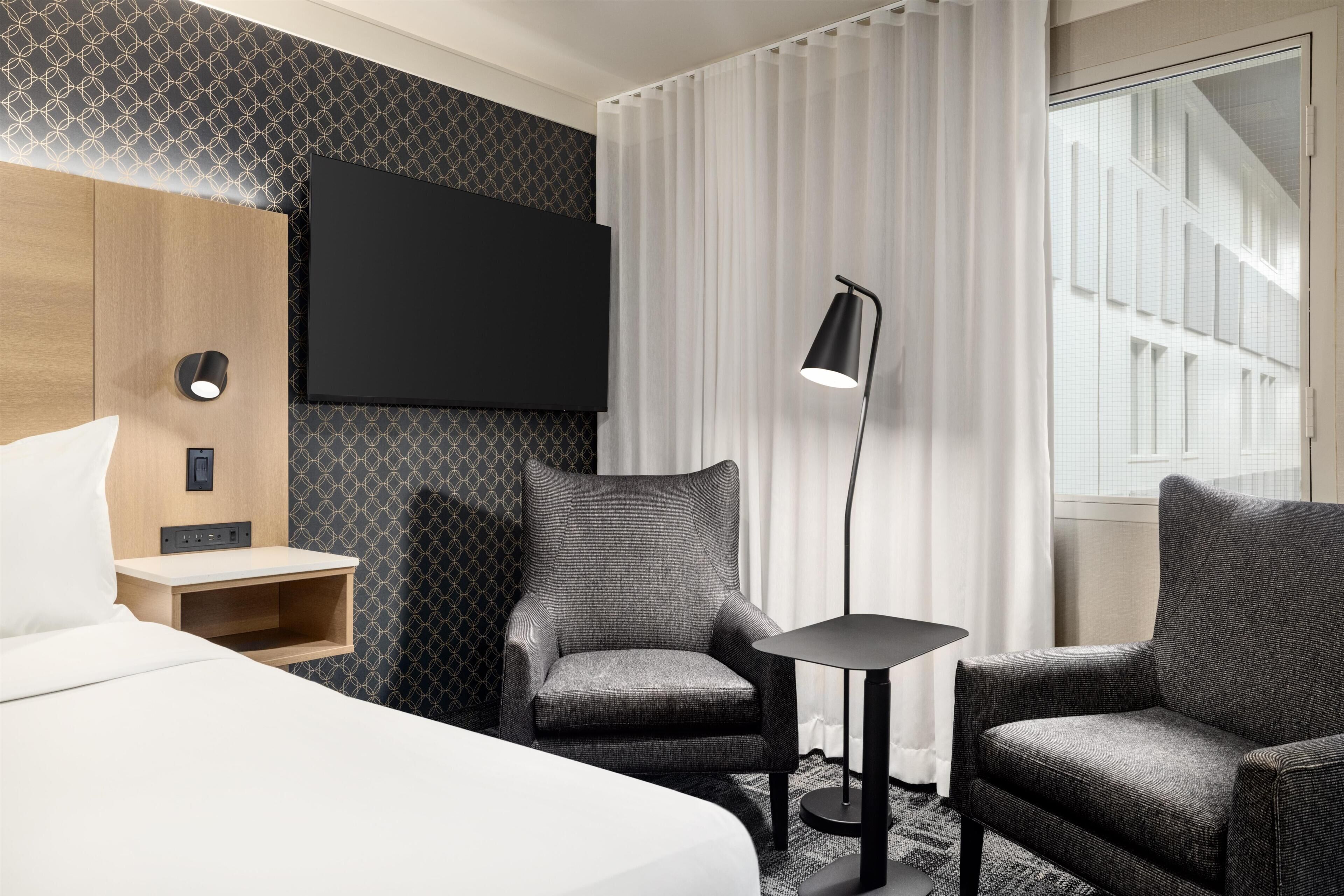 Standard Room, 2 Queen Beds, Non Smoking | Premium bedding, memory foam beds, in-room safe, desk