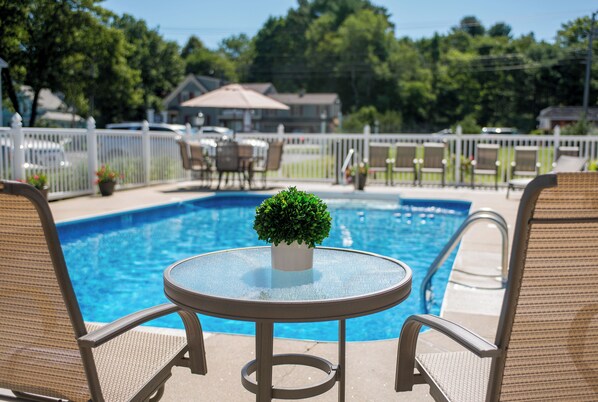 Seasonal outdoor pool