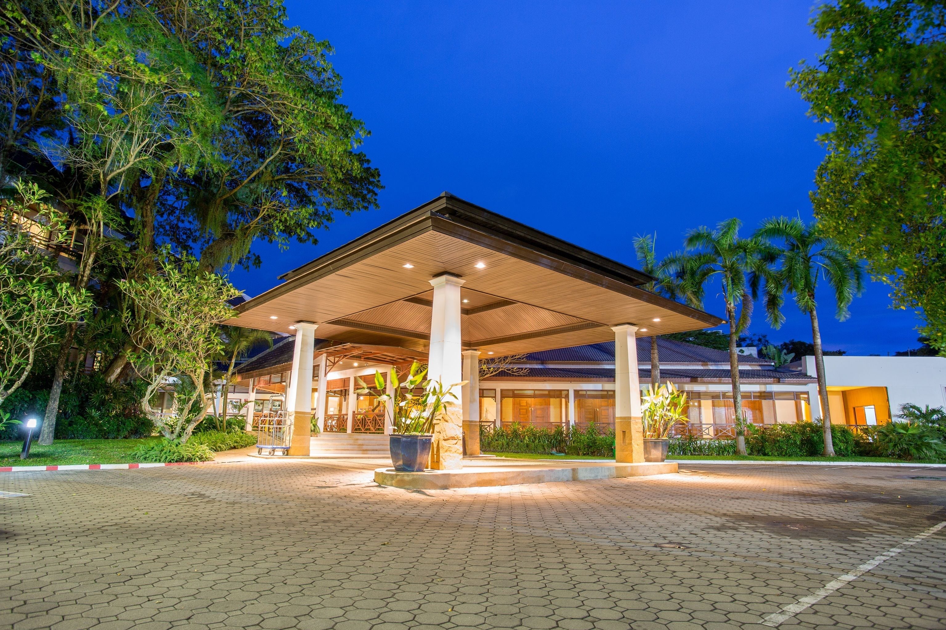 front of property – evening/night