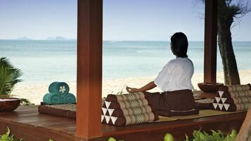 ซาวน่า, ทรีทเมนท์ดูแลผิว, อโรมาเธอราพี, บอดี้แรป, สครับขัดผิว