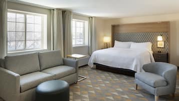 1 bedroom, premium bedding, desk, laptop workspace