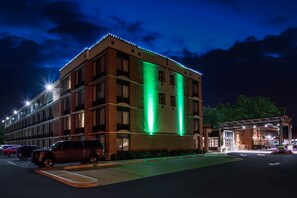 Front of property – evening/night