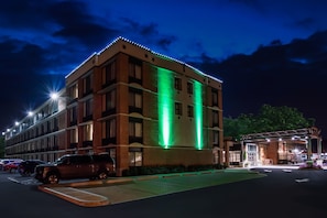 Front of property – evening/night