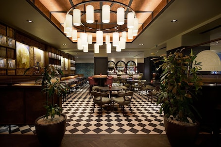 Bar (on property). Hilton Edinburgh Carlton