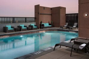 Rooftop pool