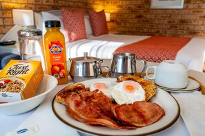 Daily continental breakfast (AUD 15 per person)